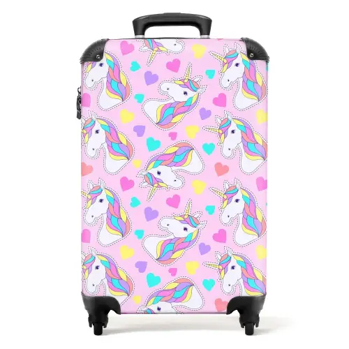 Eenhoorn euforie Koffer - NBS - Handbagage middel -productfoto_recht