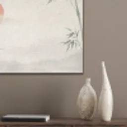 Minimalistisch - Bamboe - Groen PET vilt klein -sfeer6_closeup