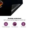 Bloem - Orchidee - Oranje Inductie beschermer vinyl 3mm klein -zzzzzzz-cc-onderkant