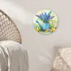 Gieter - Lavendel - Bloesems Wandcirkel plexiglas klein -sfeer5