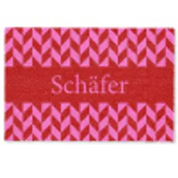 Familie – In – Muster – Geometrisch Deurmat klein -zkaufland3d
