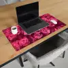 Rozen - Pink - Bloem Muismat XXL klein -sfeer1