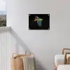 Papegaai - Kleurrijk - Vleugels - Sierlijk tuinposter los doek klein -sfeer8