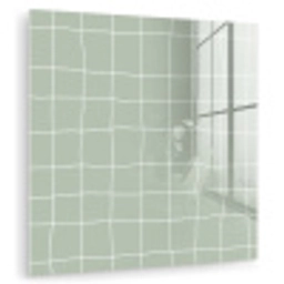Ruitpatroon - Golvend - Groen plexiglas 5mm klein 11 -zzzproduct_nieuw