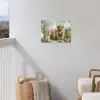 Schotsehooglanders - Paaseieren - Lente tuinposter los doek klein -sfeer8