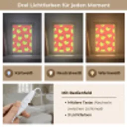 Appels - Modern - Groen Light Box met kabel (Tafellamp) klein 925 -USP_lichtkleurDE