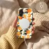 Sinaasappels - Vruchten - Bladeren - Oranje - Groen - Beige Toughcase MagSafe Apple iPhone 17 klein -USP_MagsafeV
