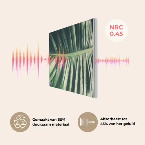Bladeren - Tropisch - Jungle PET vilt middel -USP_NL