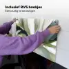 Natuur - Abstract - Groen - Penseelstreken Inductie beschemer met haakjes klein -ky-ophangen-nl