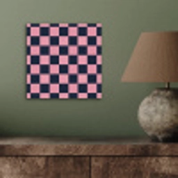 Traditioneel - Patroon - Blauw - Roze aluminium wit klein 46 -sfeer2
