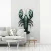 Kreeft - Glossier - Groen - Wit fotobehang vinyl groot -woonkamer