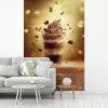 Dessert - Chocolade - Zoet - Eten fotobehang vinyl groot -woonkamer
