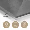 Beton - Zwart - Grijs - Rustiek - Industrieel plexiglas 5mm klein -sfeer2