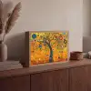 Abstract - Boom - Levensboom - Modern Light Box met batterij (Wandlamp) middel -sfeer2