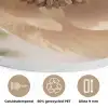 Bloem - Minimalistisch - Groen Akoestische PET Vilt - Rond klein -closeup_NL