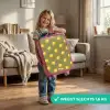 Sunny situation olijf Kinderkoffer - Roze klein -sfeer2_NL