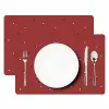 Patroon - Stippen - Rood Placemat vinyl groot 368 -zzsfeer2_Kitchenyeah-website