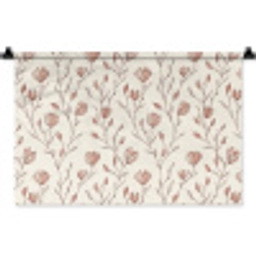 Patroon - Klassiek - Roze Wandkleed katoen klein 269 -zz3d