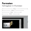 Mais - Eten - Goud - Zwart Muismat XXL klein -sfeer5