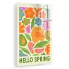 Illustratie - Bloemen - Quote - Kleurrijk plexiglas 5mm klein -zzzproduct_nieuw