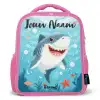 Haai - Water - Zee Kinderrugzak - Roze middel -3d