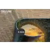 Poort - Planten - Zonsondergang Placemat vinyl groot -closeup