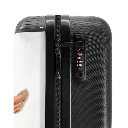Geit die z'n Tong Uitsteekt NBS - Handbagage koffer - Unisex middel -slot
