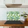 Monstera - Palmblad - Jungle - Tropisch keuken achterwand spatscherm klein -sfeer2