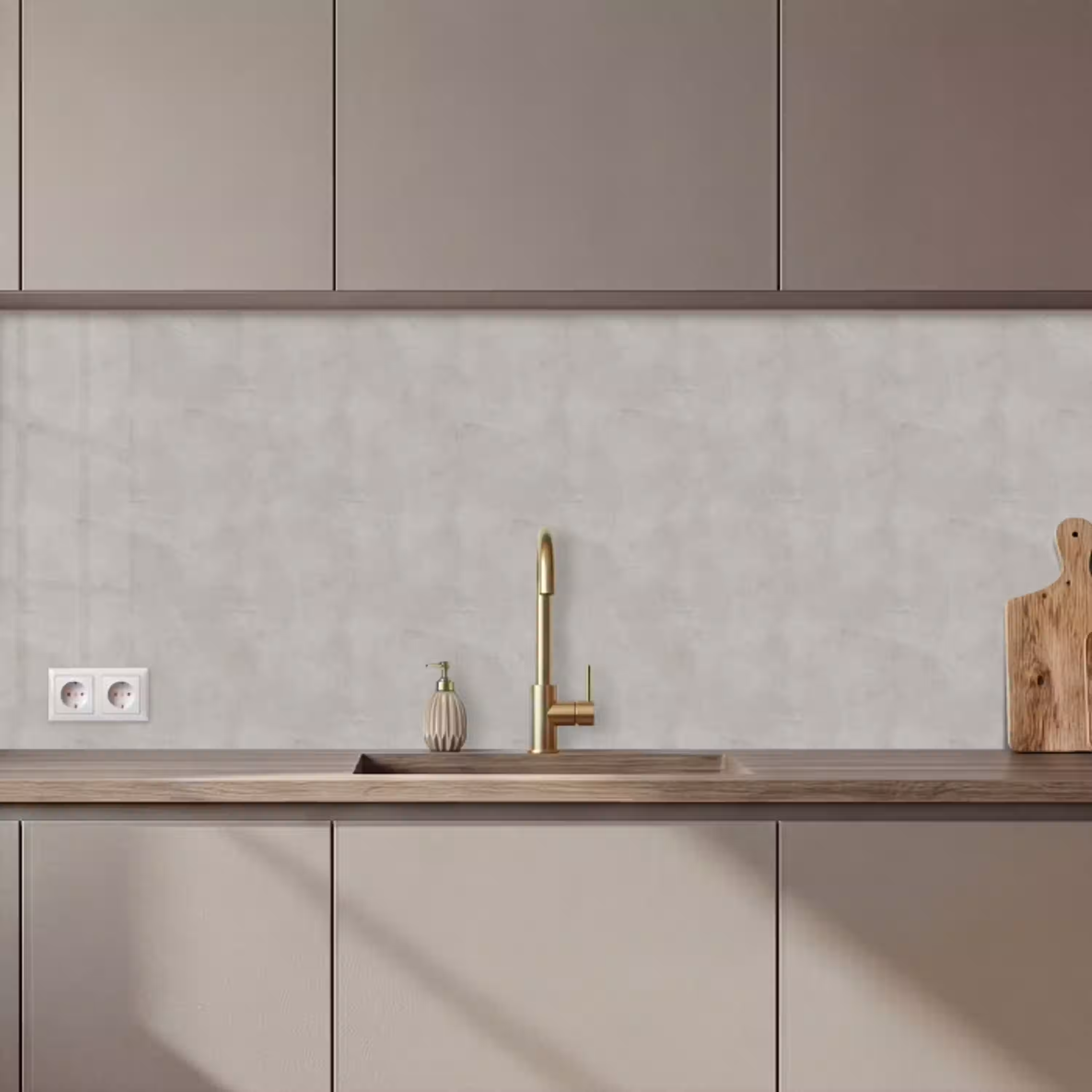 Beton - Patroon - Abstract keuken achterwand 2 middel 871 zz_3dshopping