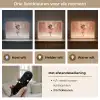 Bloemenfee - Roze - Meisje Light Box met batterij (Wandlamp kind) middel -USP_lichtkleurNL