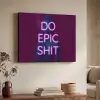 Buste - Neon - LED - Letters Textielframe - compleet frame klein -sfeer3