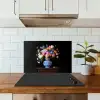 Rozen - Bloemen - Vaas - Boeket keuken achterwand spatscherm klein -sfeer2