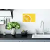 Citroen - Geel - Zonnig Muursticker klein -keuken