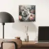 Tijger - Wilde dieren - Bloemen - Jungle plexiglas 5mm klein -sfeer6