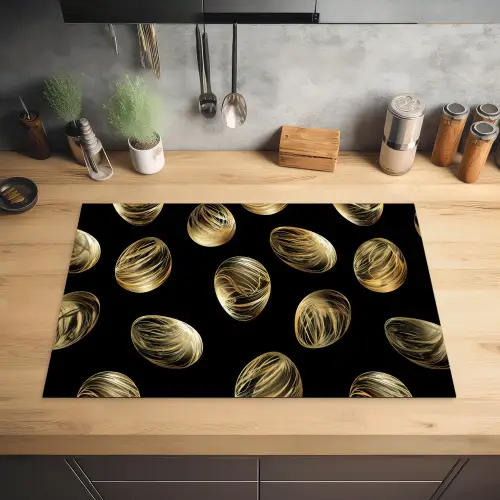 Eieren - Goud - Patroon Inductie beschermer vinyl 3mm klein -sfeer5