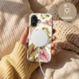Vogels - Tropisch - Botanisch - Roze Toughcase MagSafe Apple iPhone 17 klein -USP_MagsafeV