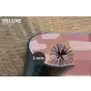 Illustratie - Bloemen - Vlakken - Abstract Placemat vinyl groot -closeup