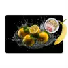 Citroen - Fruit - Geel - Zwart Placemat vinyl groot -zzzproduct_Kitchenyeah-website