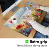 Bloemen - Natuur - Botanisch - Kunst Muismat XXL klein -sfeer3