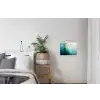 Waterplanten - Vissen - Kleurrijk - Water textielposter latten blank klein -woonkamer