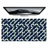 Abstract - Patroon - Blauw Muismat XXL klein 681 -zzz3d