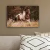 Paard - Bruin - Gras canvas 2cm klein -sfeer3
