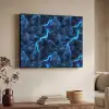 Donker - Blauw - Bliksem Textielframe zwart klein 947 -sfeer3