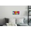 Street Art - Bloemen - Mix Muursticker klein -slaapkamer