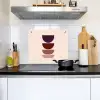 Harmonieus - Symmetrisch - Rood Inductie beschemer met haakjes middel -sfeer2