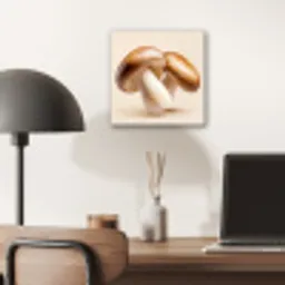 Champignons - Zacht - Beige aluminium wit klein -sfeer5