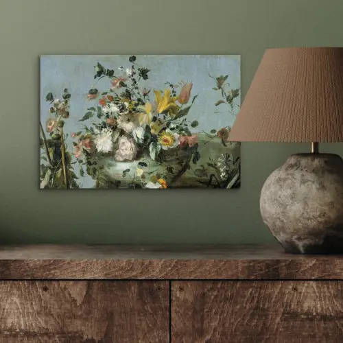 Bloemen - Oude Meesters - Olieverf aluminium wit klein -sfeer2