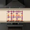 Modern - Patroon - Kleurrijk keuken achterwand spatscherm klein 900 -sfeer1