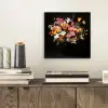 Vaas - Bloemen - Tulpen aluminium wit klein -sfeer1