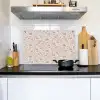 Patroon - Bloemen - Paars Inductie beschemer met haakjes klein 777 -sfeer2